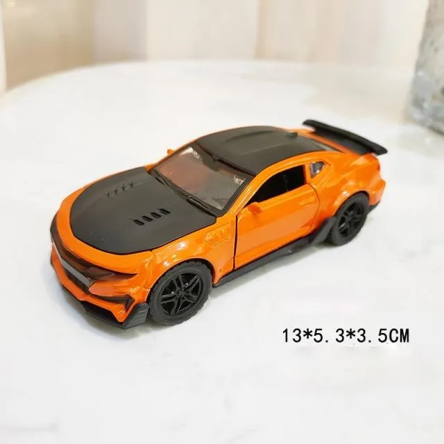 Alloy Pull Back Car 1:39 Simulation Sports Car Door Open Sound and Light Car Model