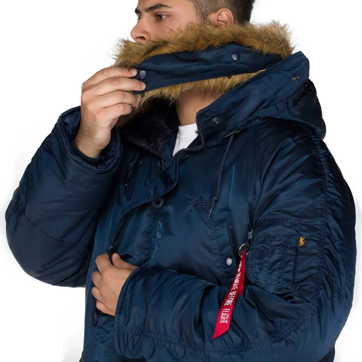 Alpha Industries N3B Hooded Parka Rep Blue