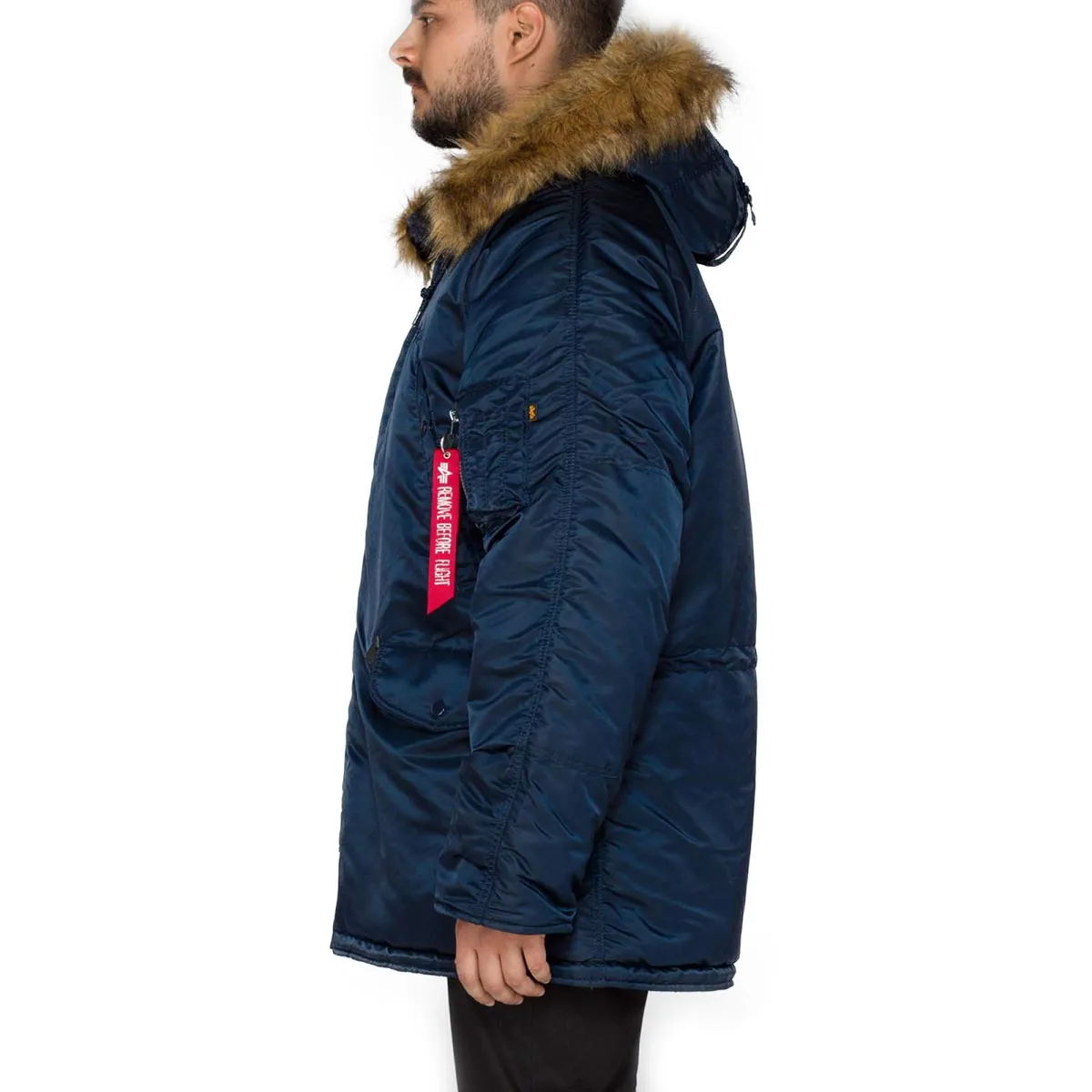 Alpha Industries N3B Hooded Parka Rep Blue