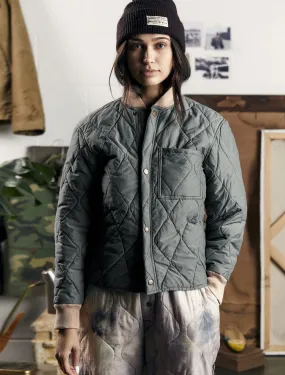 ALPHA X IMOGENE QUILTED BOMBER W