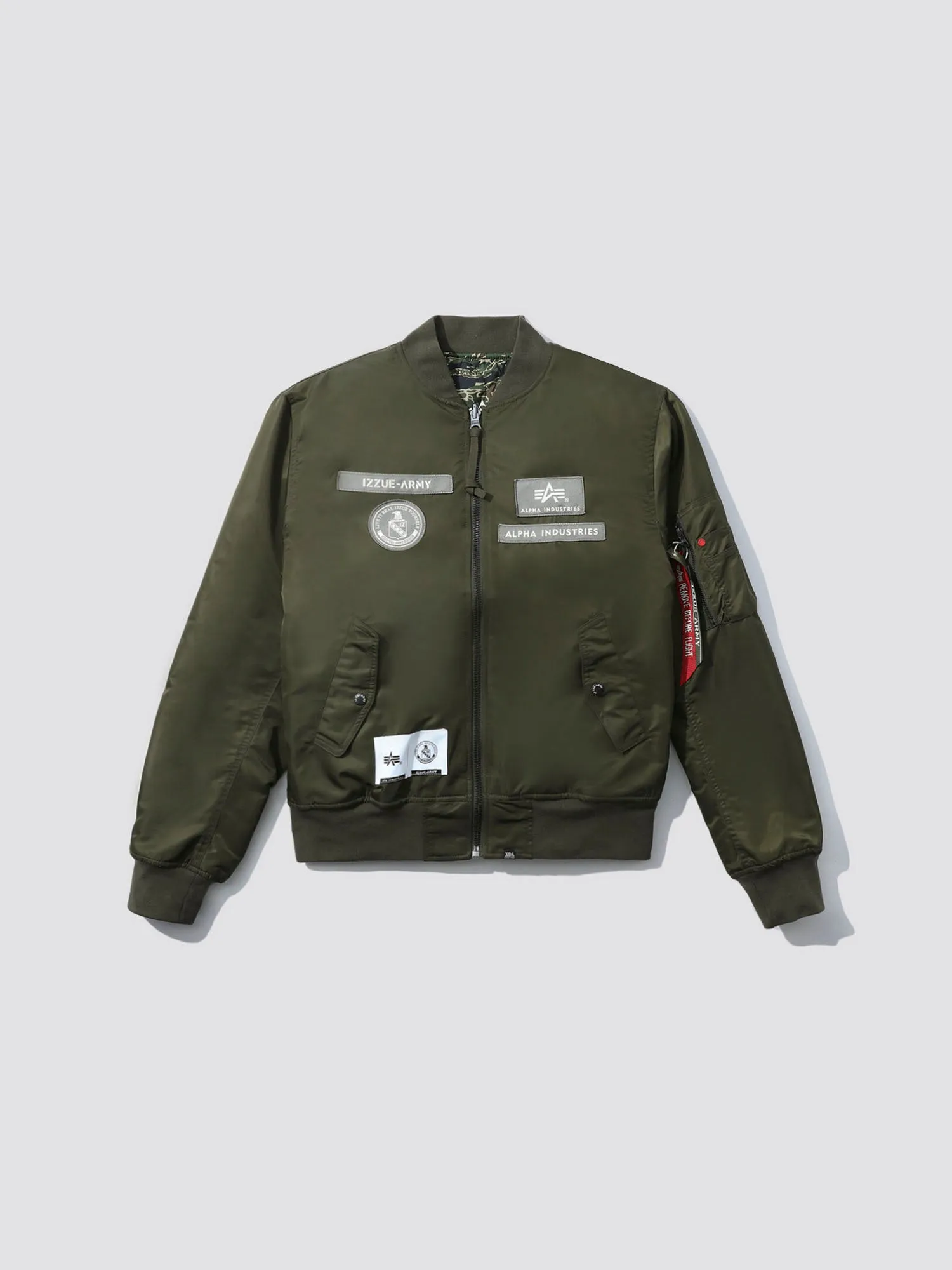 ALPHA X IZZUE MA-1 BOMBER JACKET