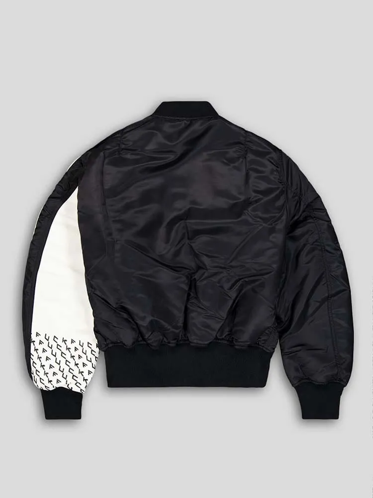 ALPHA X UNDERCOVER THE SHEPHERD MA-1 BOMBER JACKET