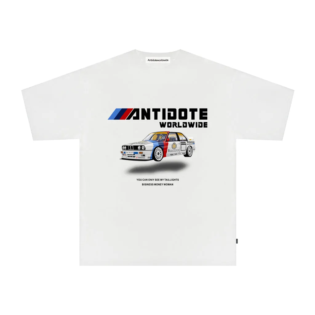 ANTIDOTE Vintage Car Print Tee