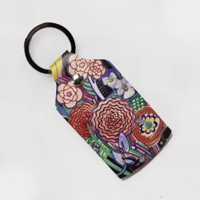 Basket of Flowers Keyring