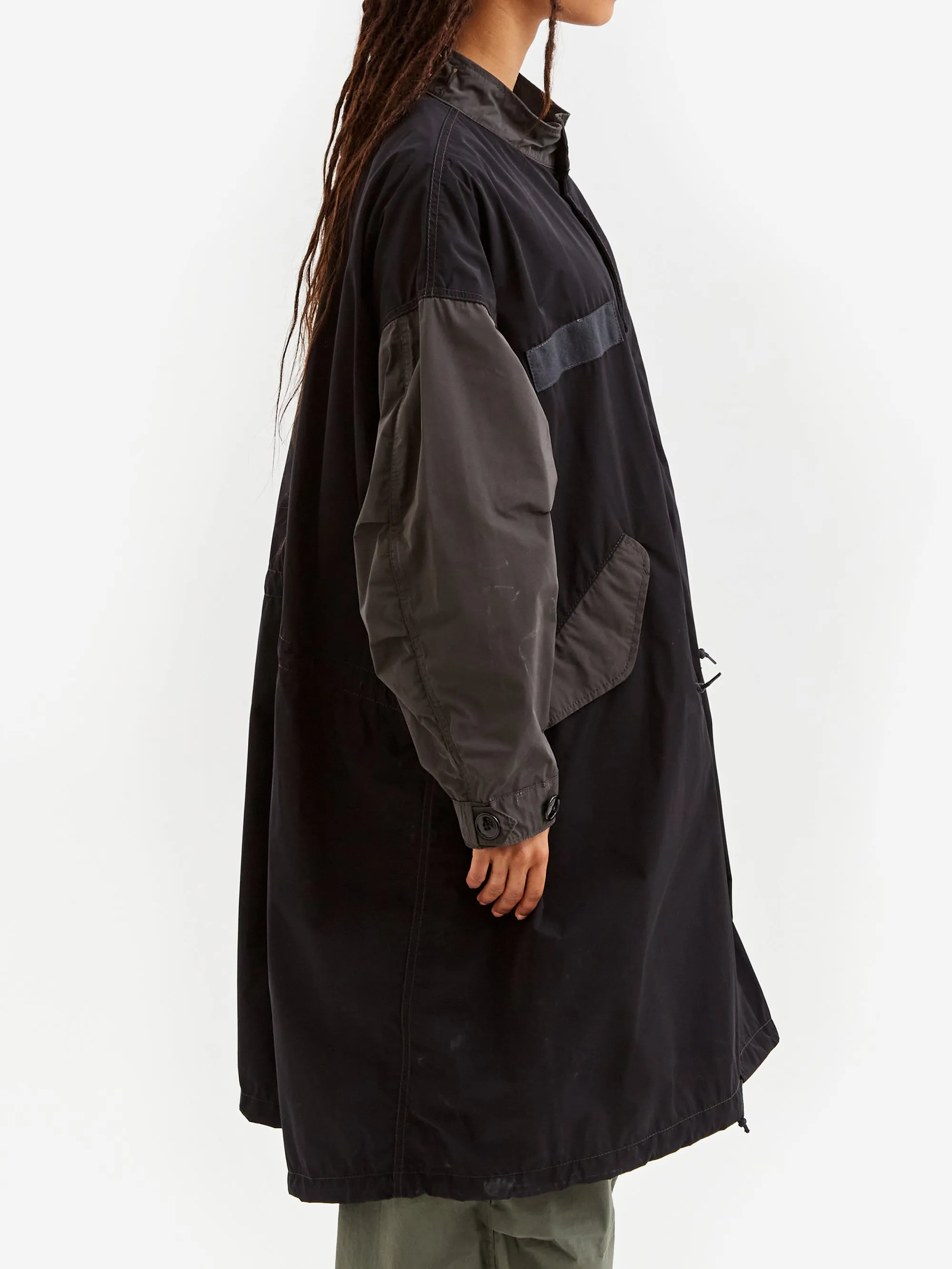 Beams Boy Solotex M-65 Parka - Black