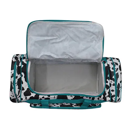 Black Cow Turquoise NGIL Canvas 23" Duffle Bag