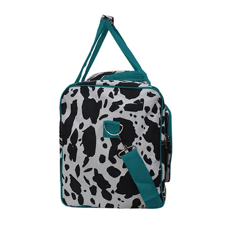 Black Cow Turquoise NGIL Canvas 23" Duffle Bag