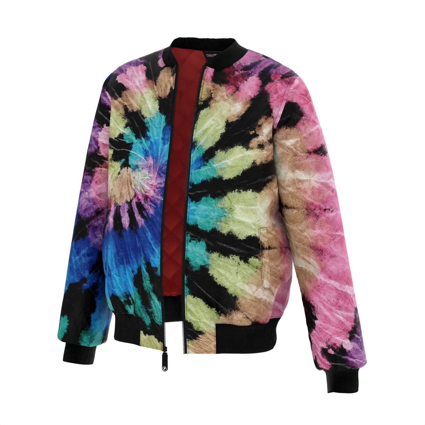 Black Sunrise Bomber Jacket