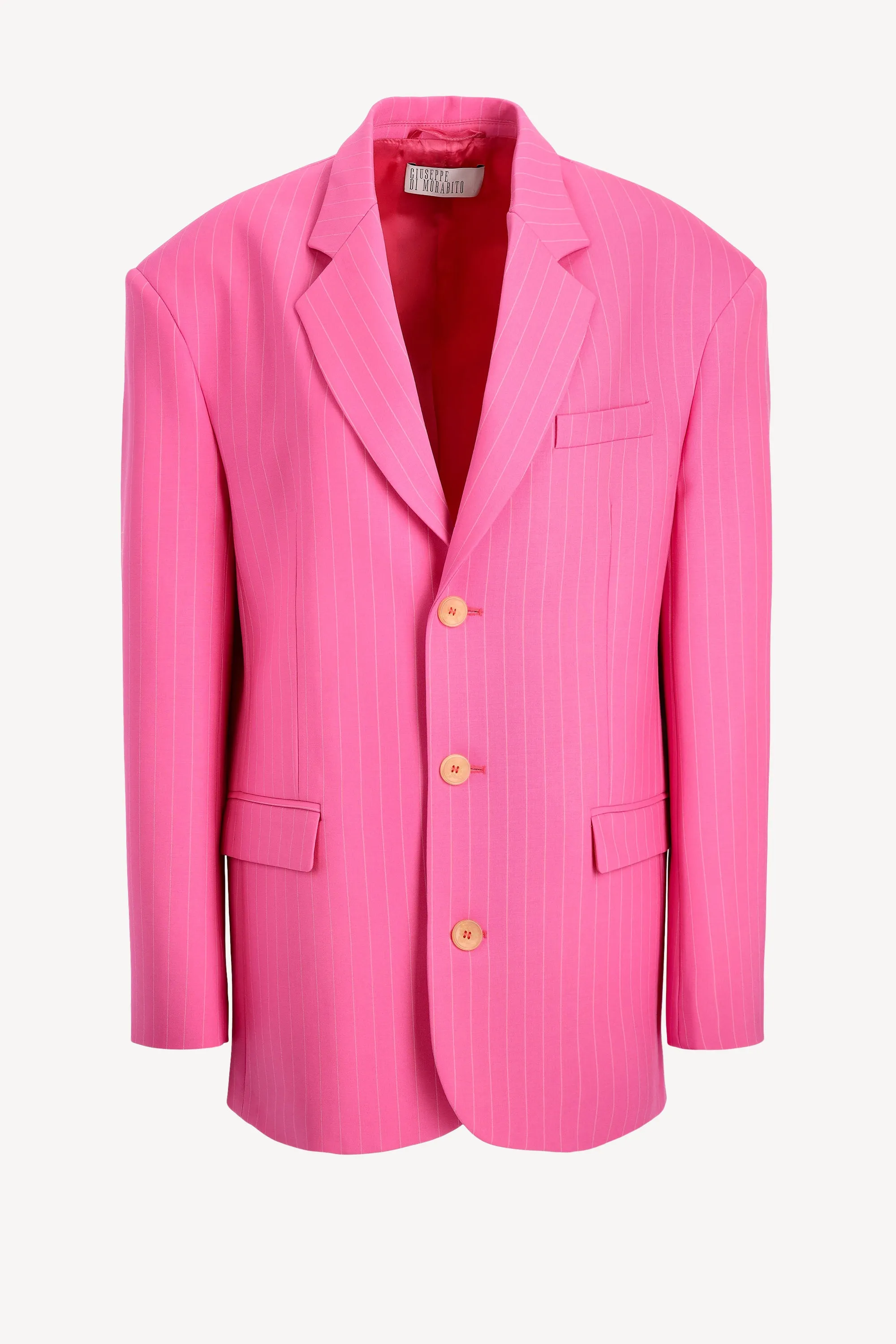 Blazer Pinstripe in Pink