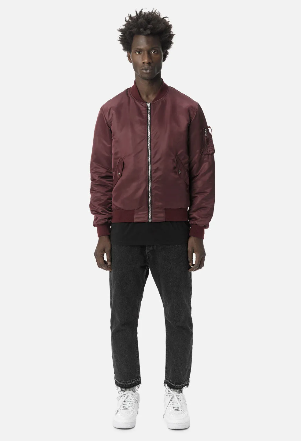 Bogota Bomber II / Burgundy