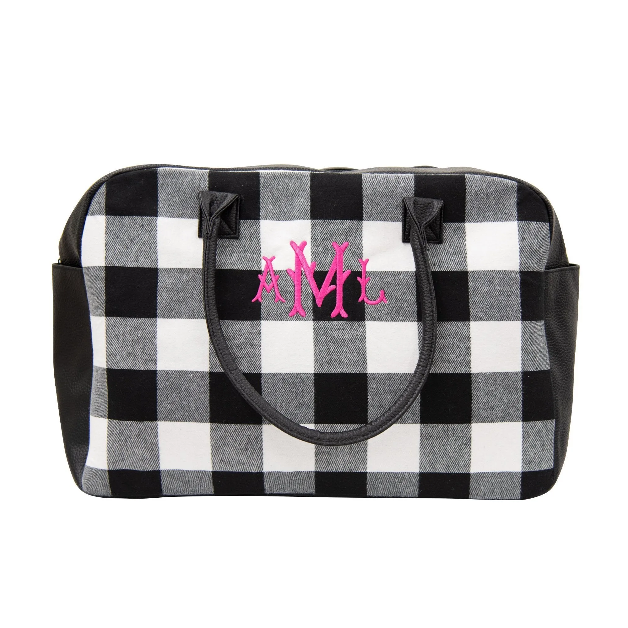 Buffalo Check Duffle Bag