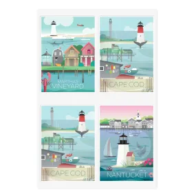 Cape & Islands Sticker Sheet