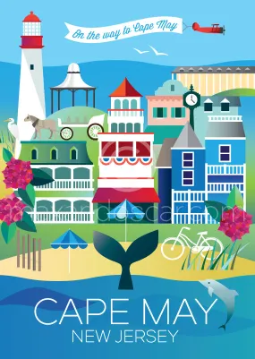 CAPE MAY POSTCARD