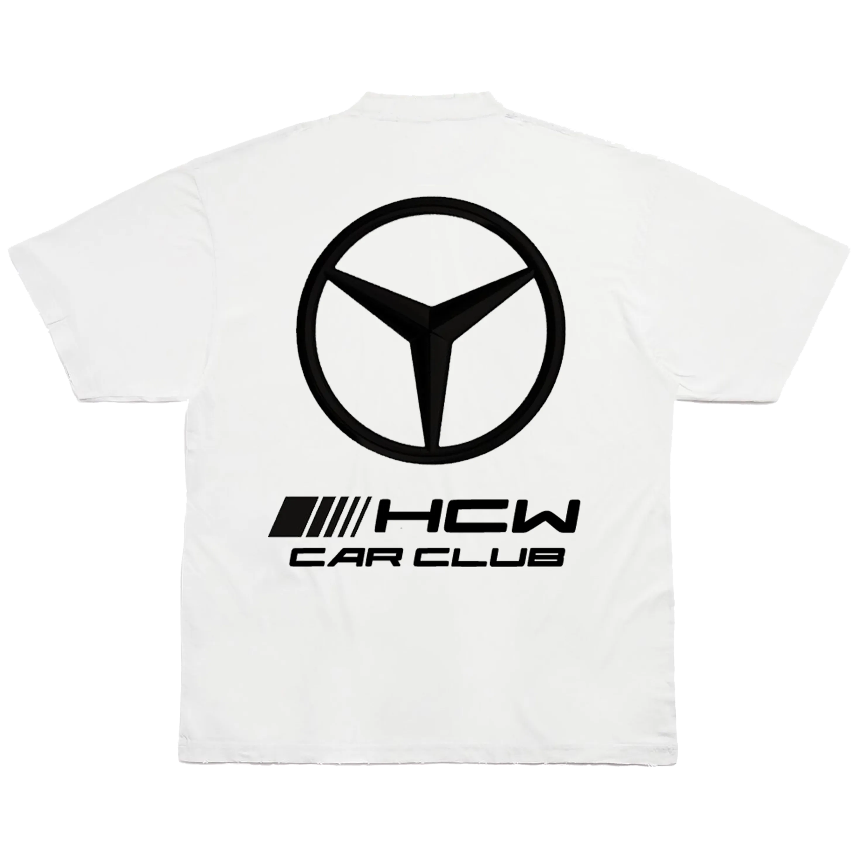 CAR CLUB TEE (WHITE)