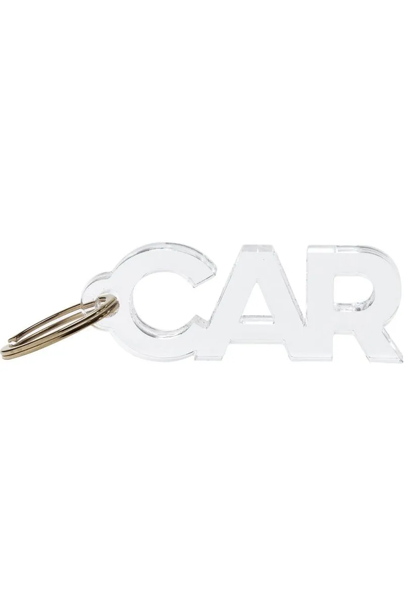 CAR Lucite Key Chain