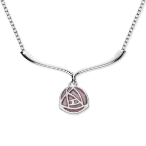 Charles Rennie Mackintosh Silver Necklet EN19