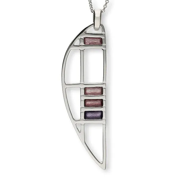 Charles Rennie Mackintosh Silver Pendant EP365