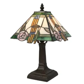 Charles Small Tiffany Bedside Table Lamp