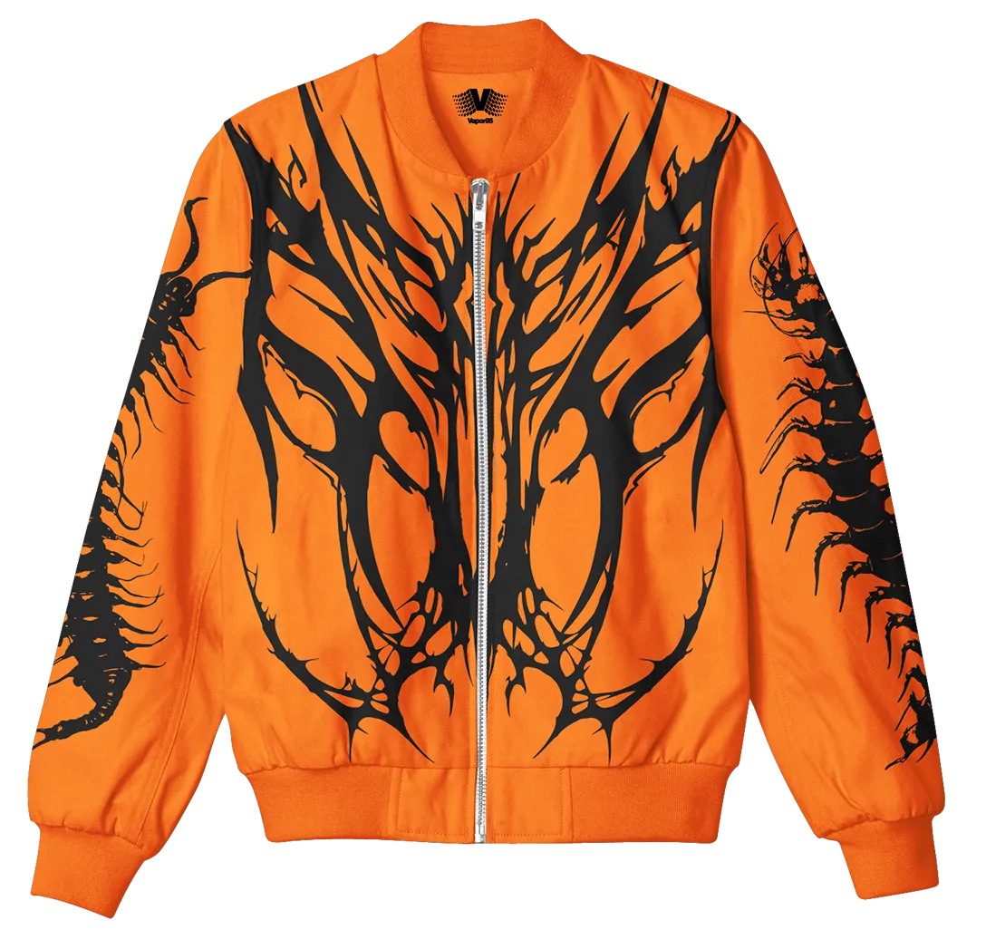 Code Orange Bomber Jacket