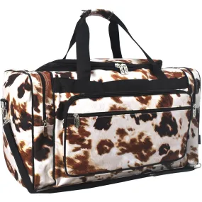 Cow Print NGIL Canvas 23" Duffle Bag