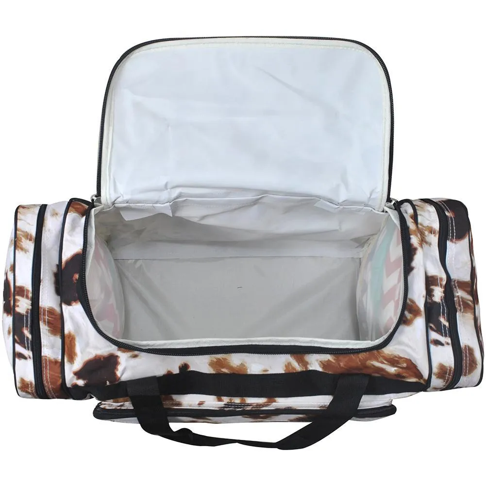 Cow Print NGIL Canvas 23" Duffle Bag