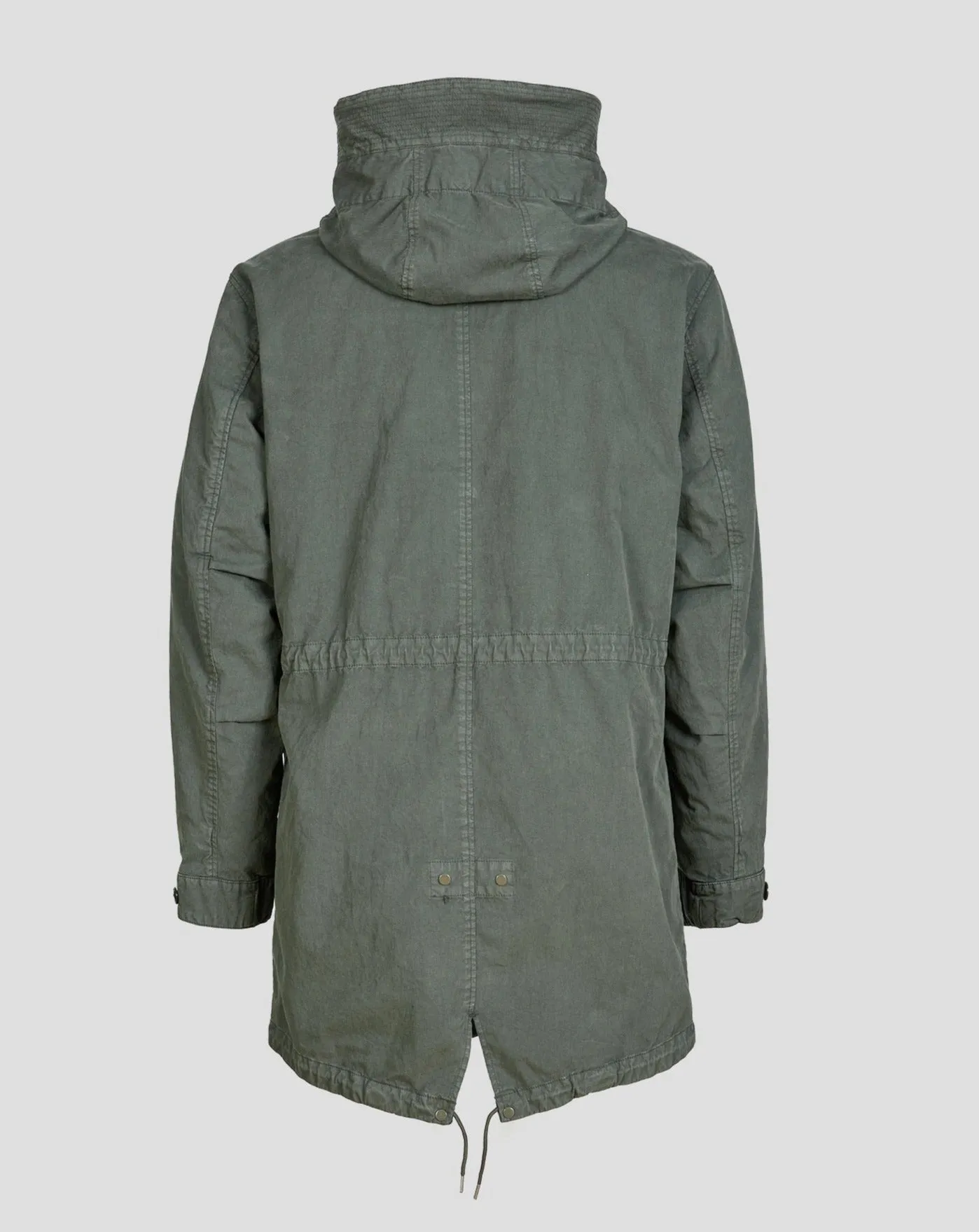 C.P. Company 50 Fili Rubber Parka / Thyme Green