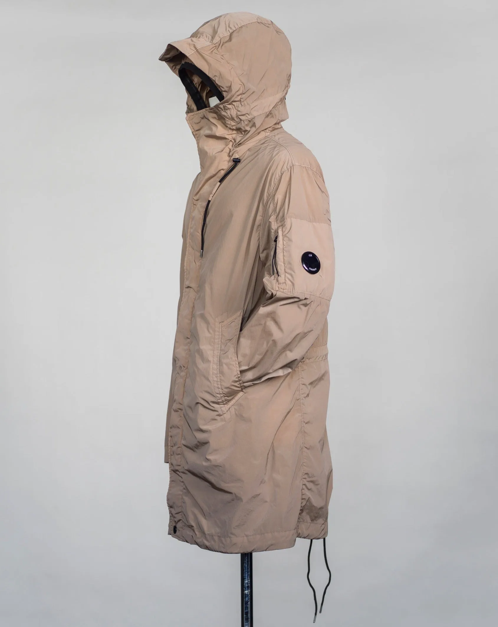 C.P. Company Nycra-R Fishtail Parka / Cobblestone