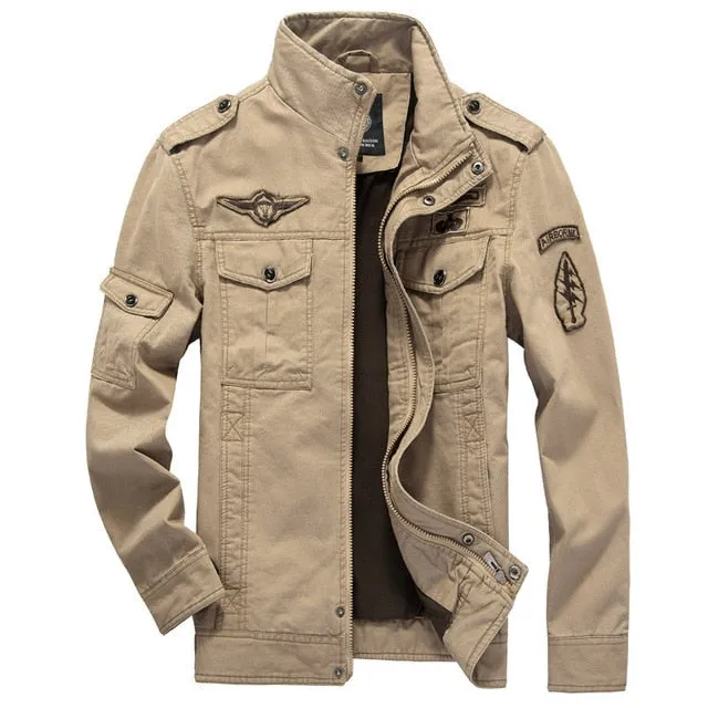 Desert Military Bomber Jacket