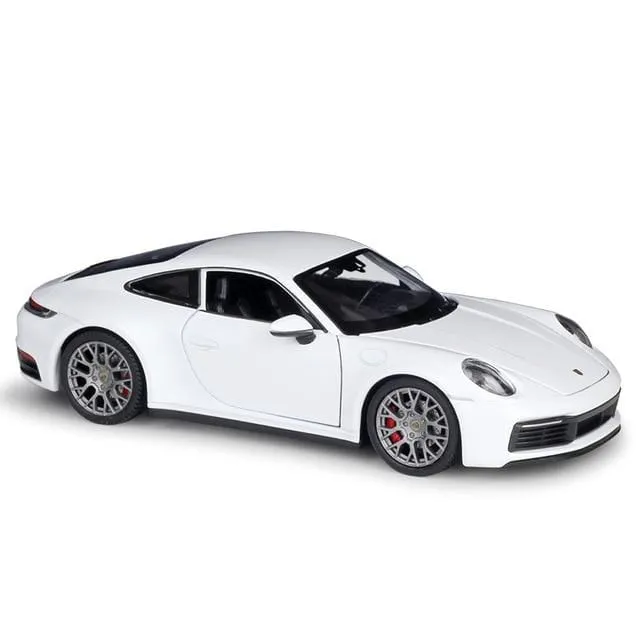 Diecast 1:24 Car Porsche 911 Carrera 4S Simulator Toy Sports Car Model Car Alloy Metal Toy Car For Childen Gift Collection