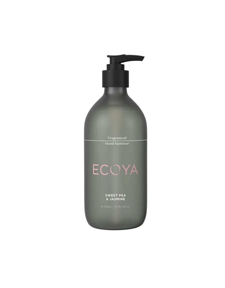 Ecoya Hand Sanitiser Pump Sweet Pea & Jasmine