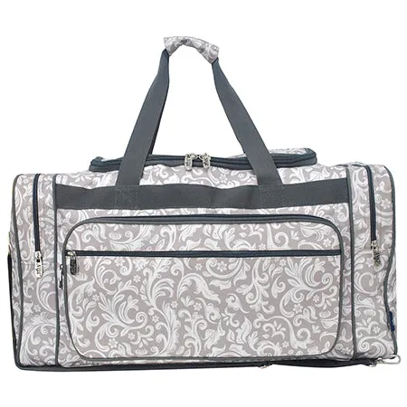 Floral Vines NGIL Canvas 23" Duffle Bag