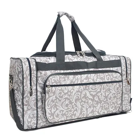 Floral Vines NGIL Canvas 23" Duffle Bag