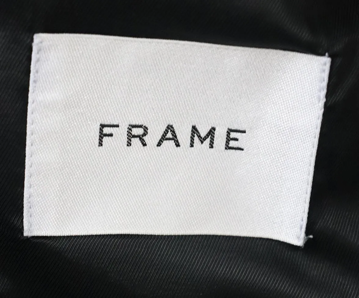 Frame Black Velvet Blazer sz 2