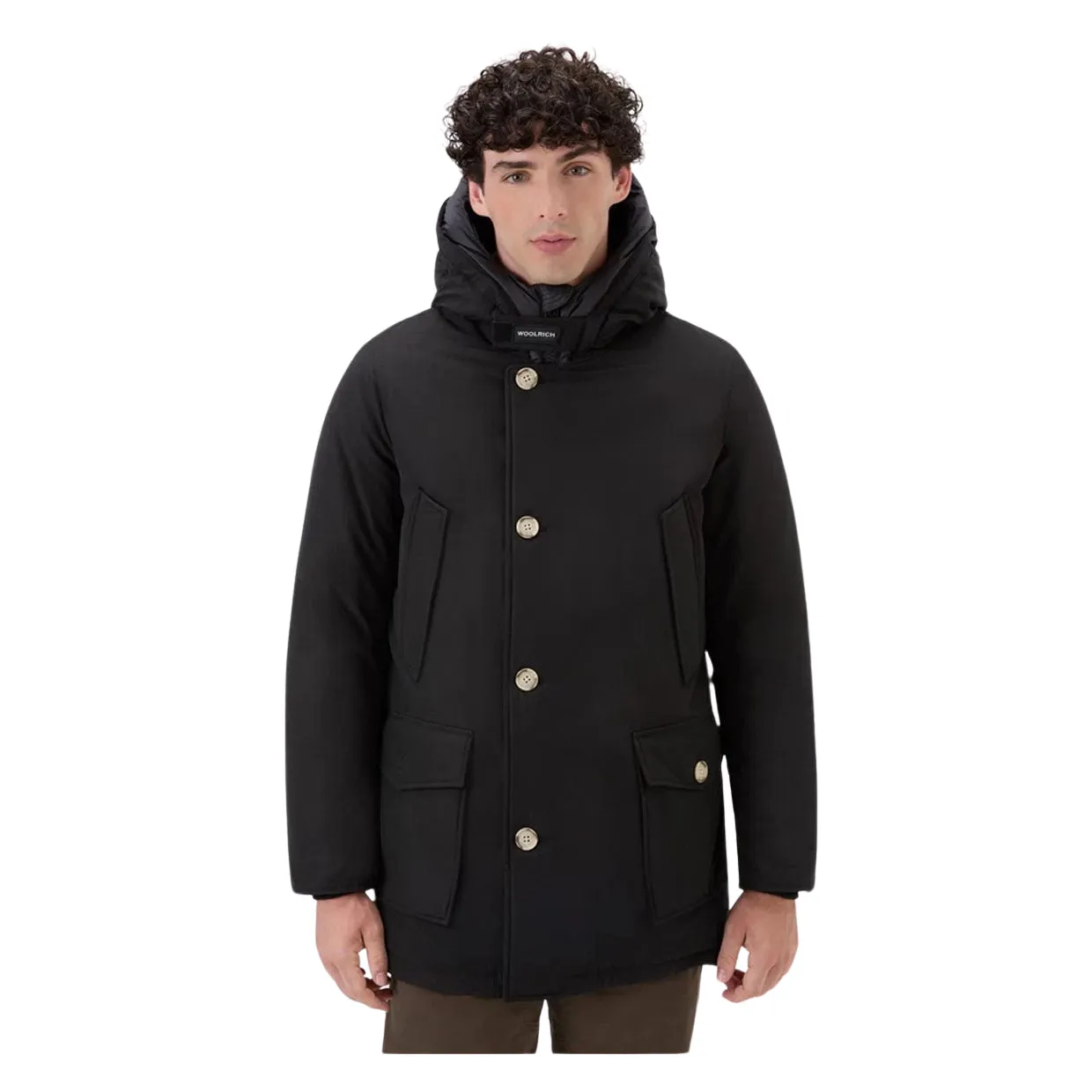 Giubbino Uomo Woolrich Arctic Parka Nero