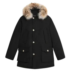 Giubbino Woolrich Arctic Detachable Fur Parka Nero