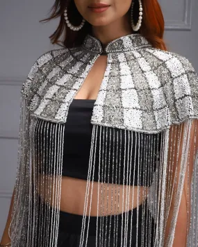 Glittering Sequin Cape