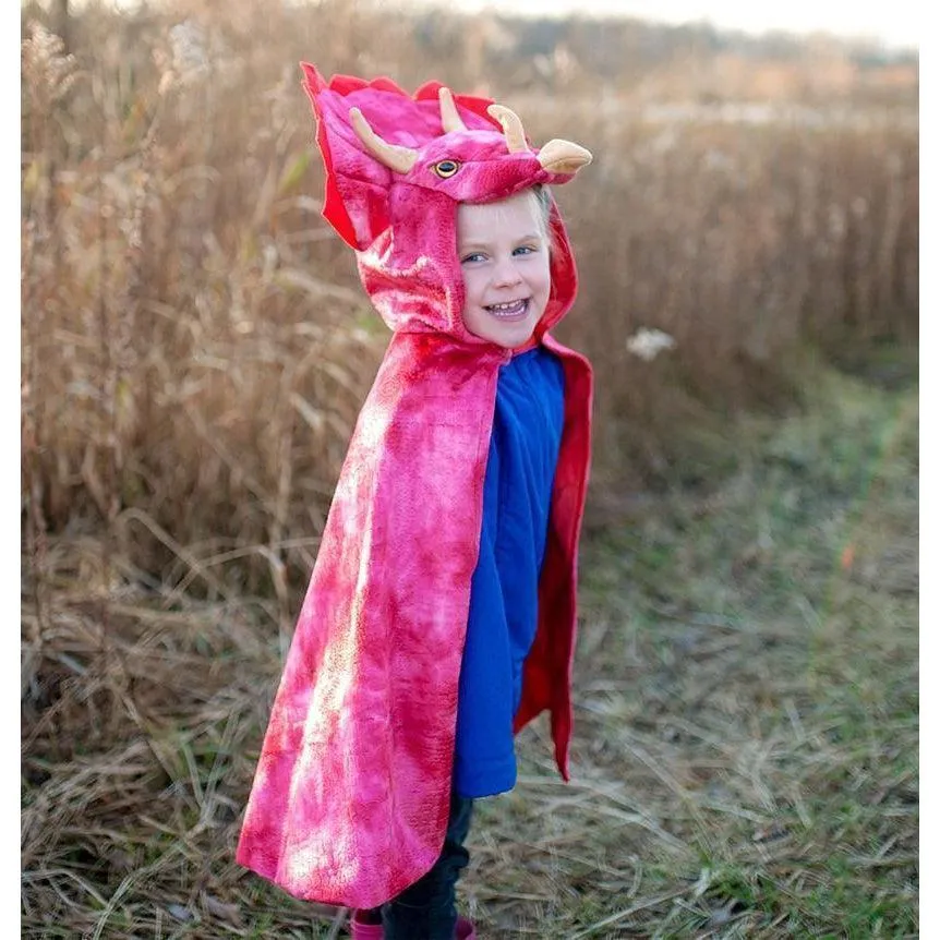 Great Pretenders Triceratops Hooded Cape 3-5 years