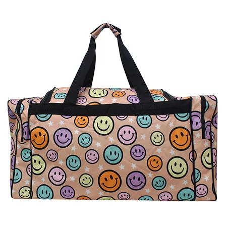 Happy Vibes NGIL Canvas 23" Duffle Bag