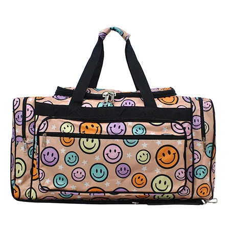 Happy Vibes NGIL Canvas 23" Duffle Bag