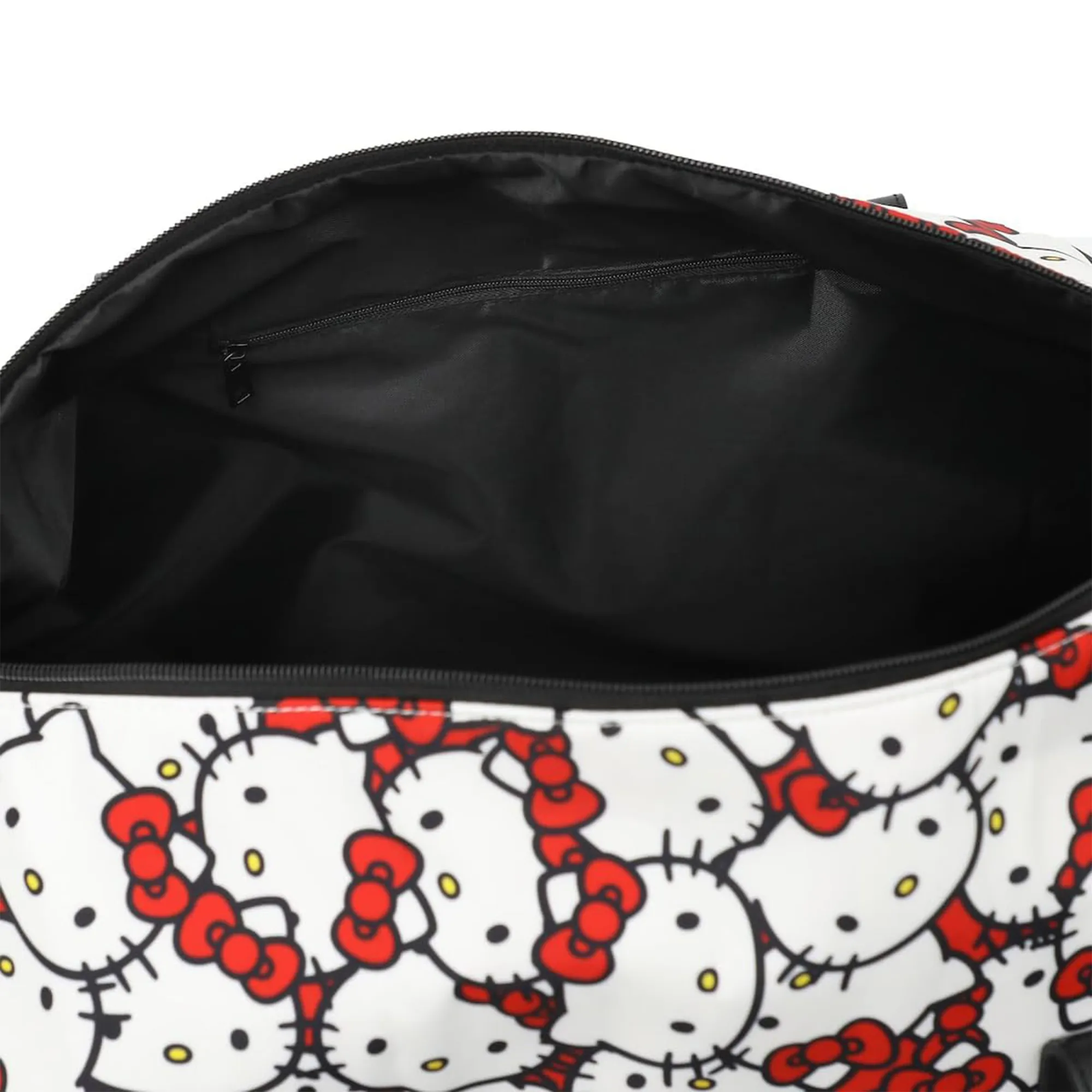 Hello Kitty All-Over Print Rolling Duffle Bag