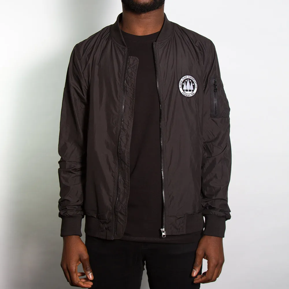 Illegal Rave - Lightweight Bomber - Black