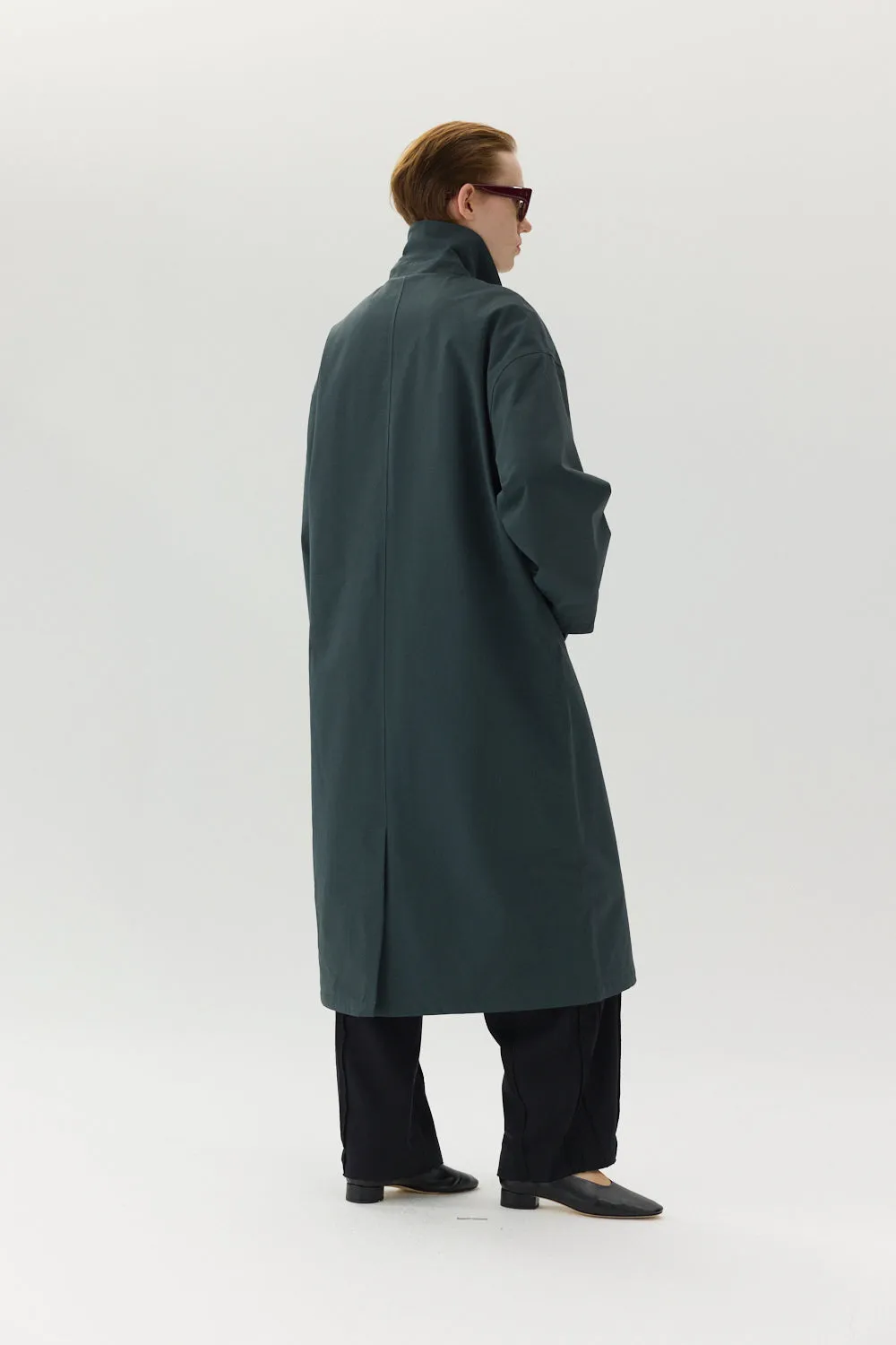 JANICE B NIN SPIN AW24 FOREST GREEN