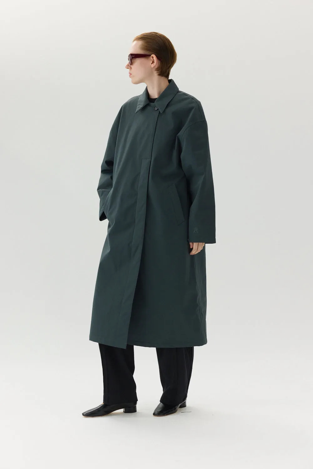 JANICE B NIN SPIN AW24 FOREST GREEN