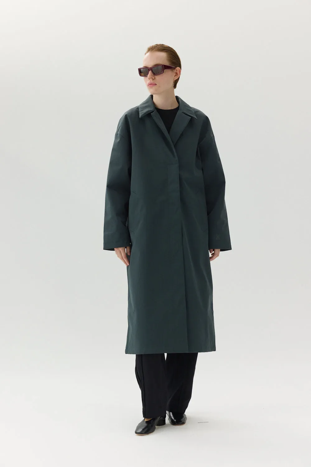 JANICE B NIN SPIN AW24 FOREST GREEN