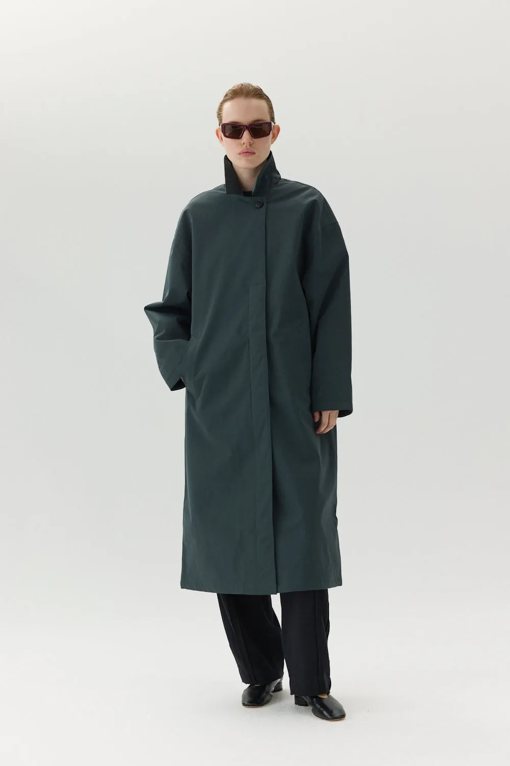 JANICE B NIN SPIN AW24 FOREST GREEN