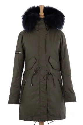 Luxe Limelight Parka with Fur