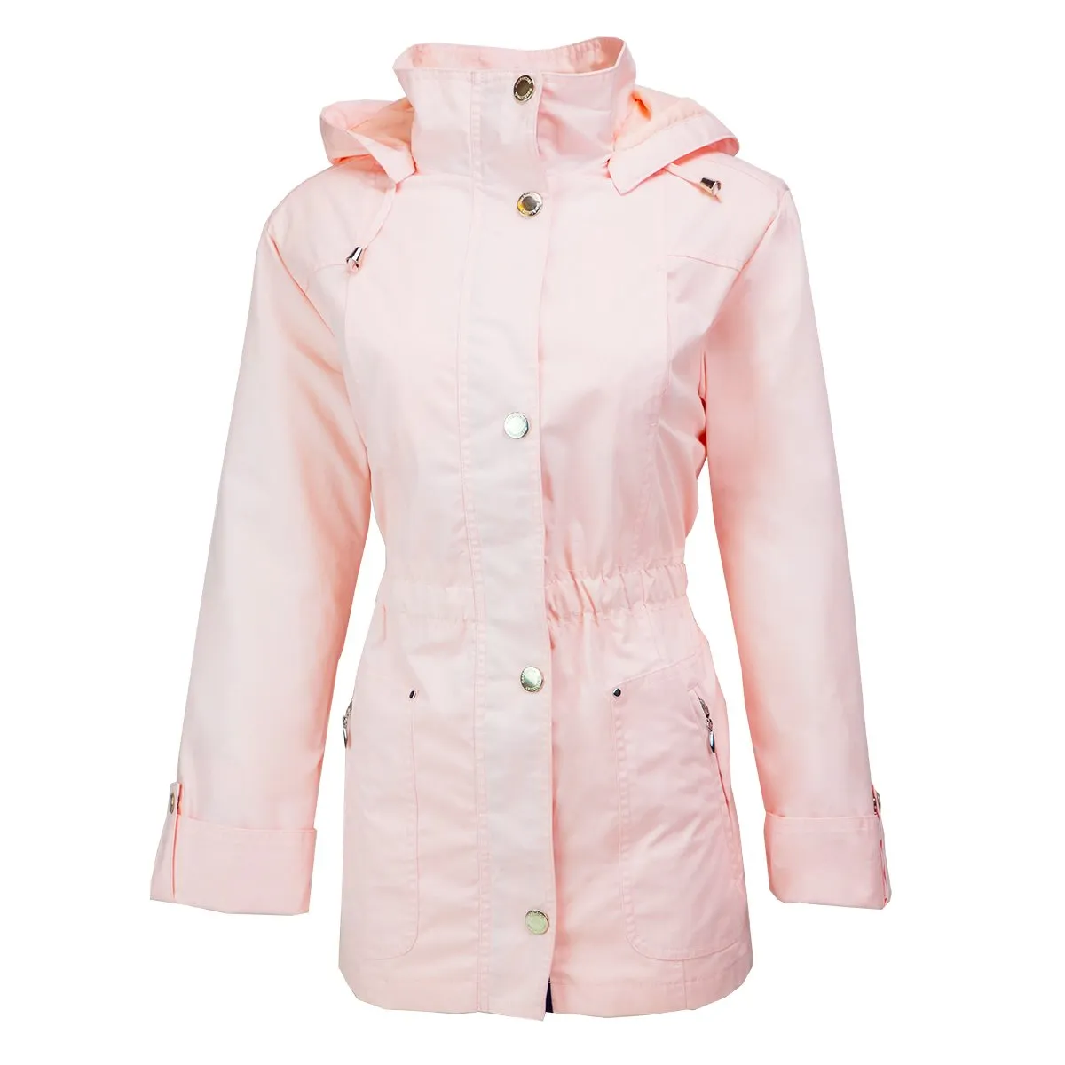 Mackintosh New England Women's Solid Fly Front Anorak Jacket