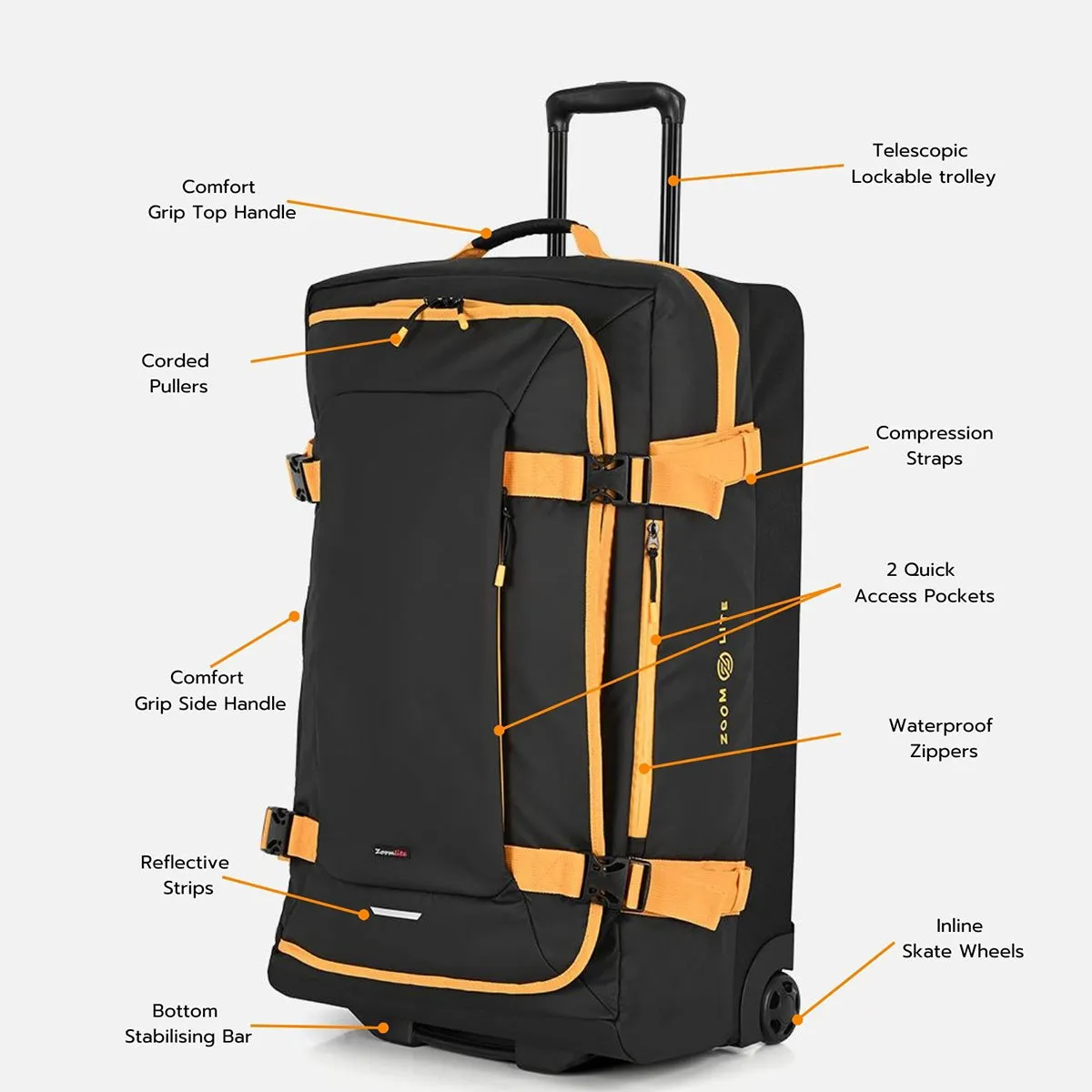 Metro Wheeled Duffle