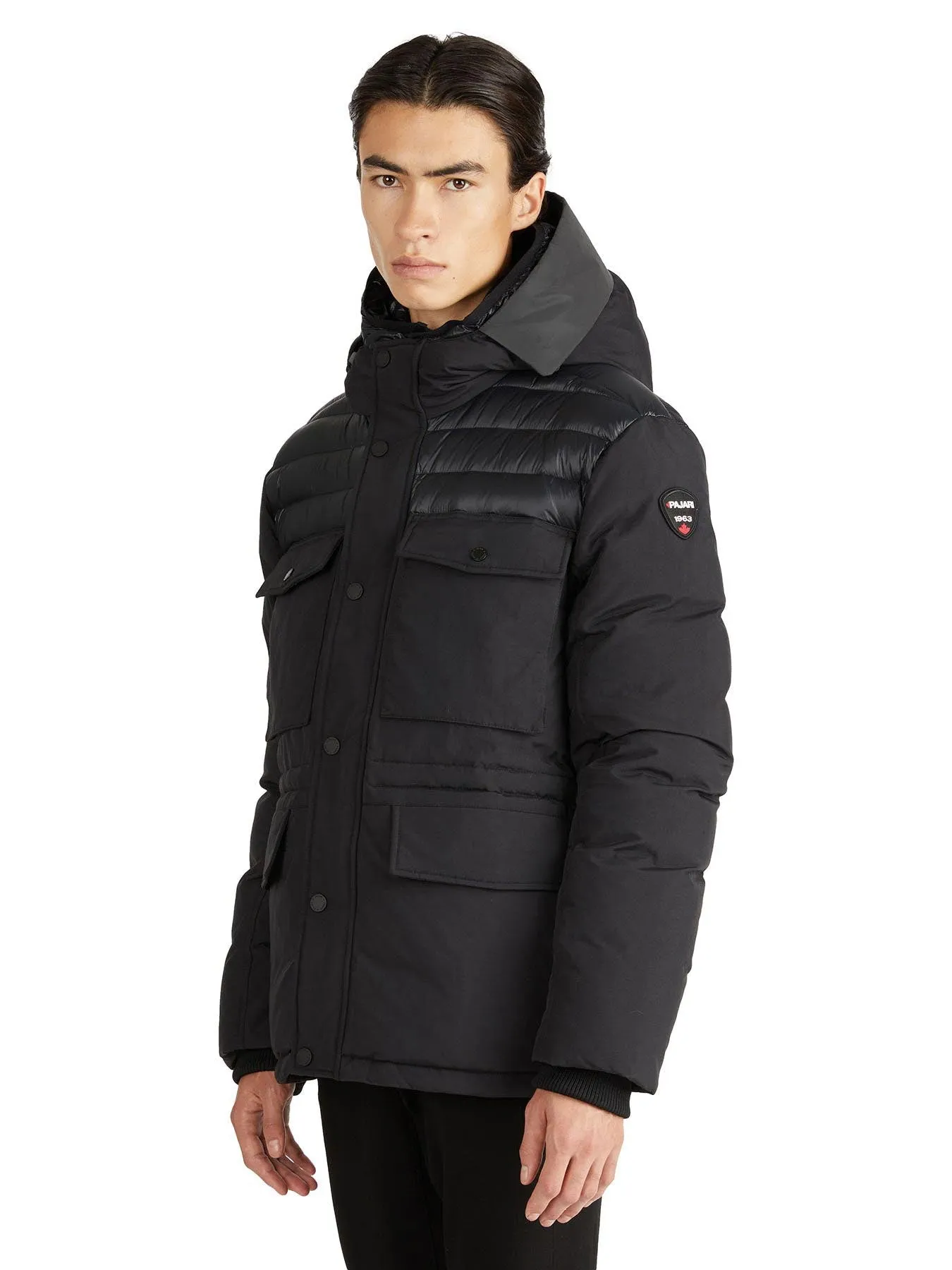 Mikkel Men's Mixed-Media Parka