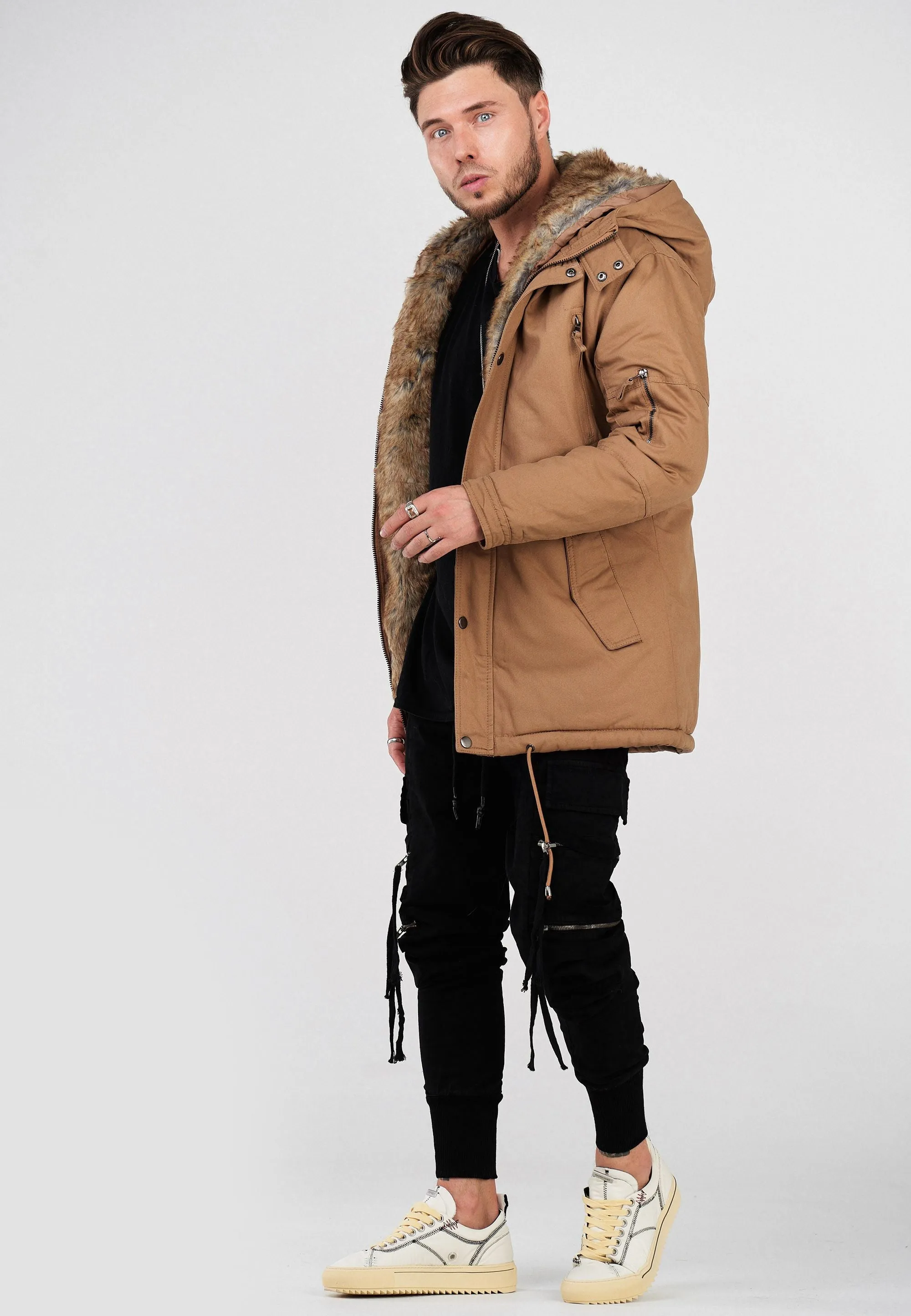 Parka Jacke Braun Tyler